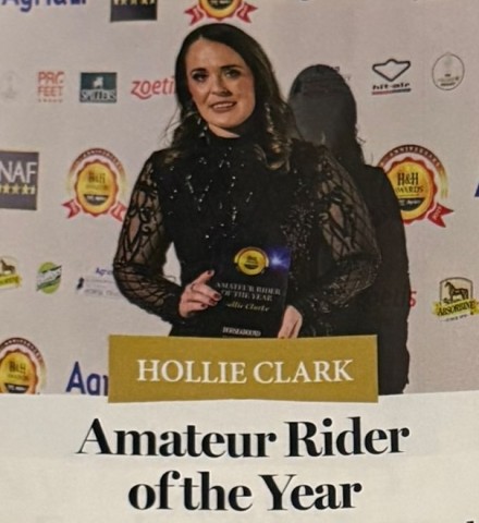 Forces Equine Congratulates Hollie Clark on Being Named Horse & Hound Amateur Rider of the Year 2025